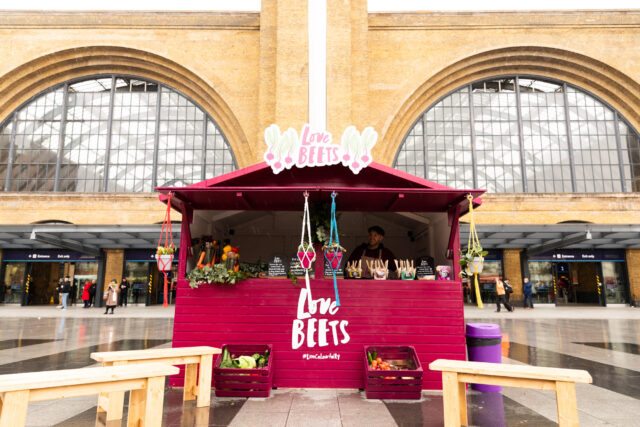 a love beets stall