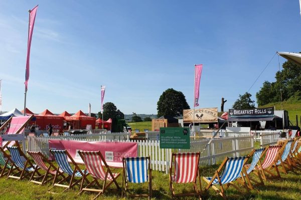 Festival area