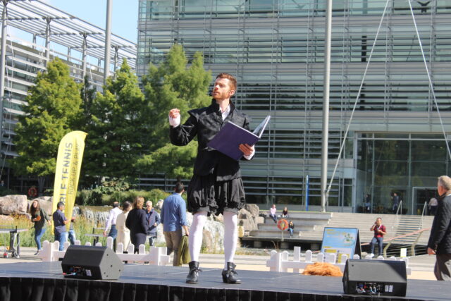 people performing Shakespeare