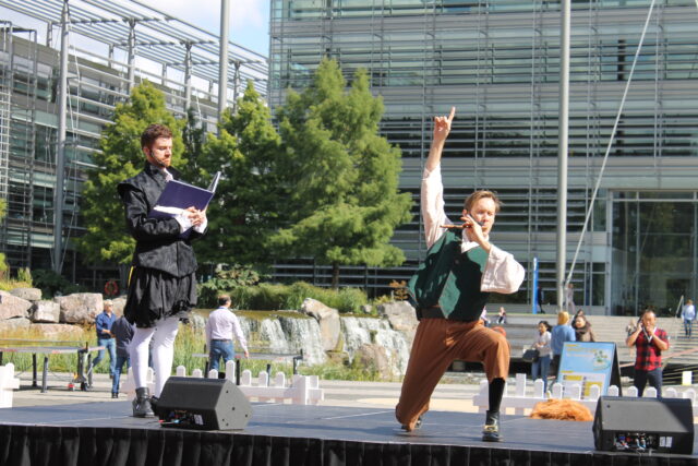 people performing Shakespeare