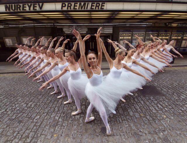 Film Premiere, ballet dancers in London