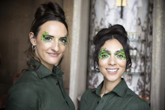 Body Shop makeup artists